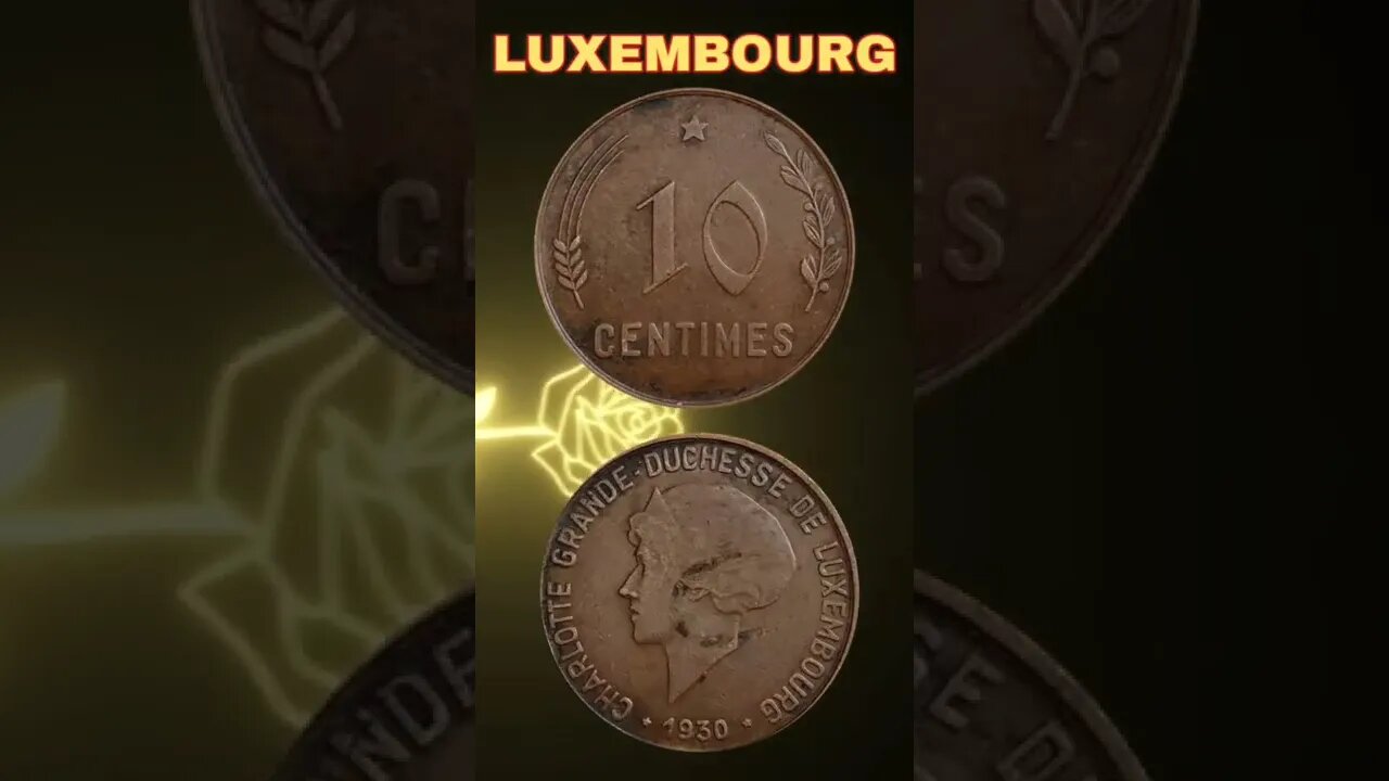 Luxembourg 10 Centimes 1930.#shorts #coinnotesz