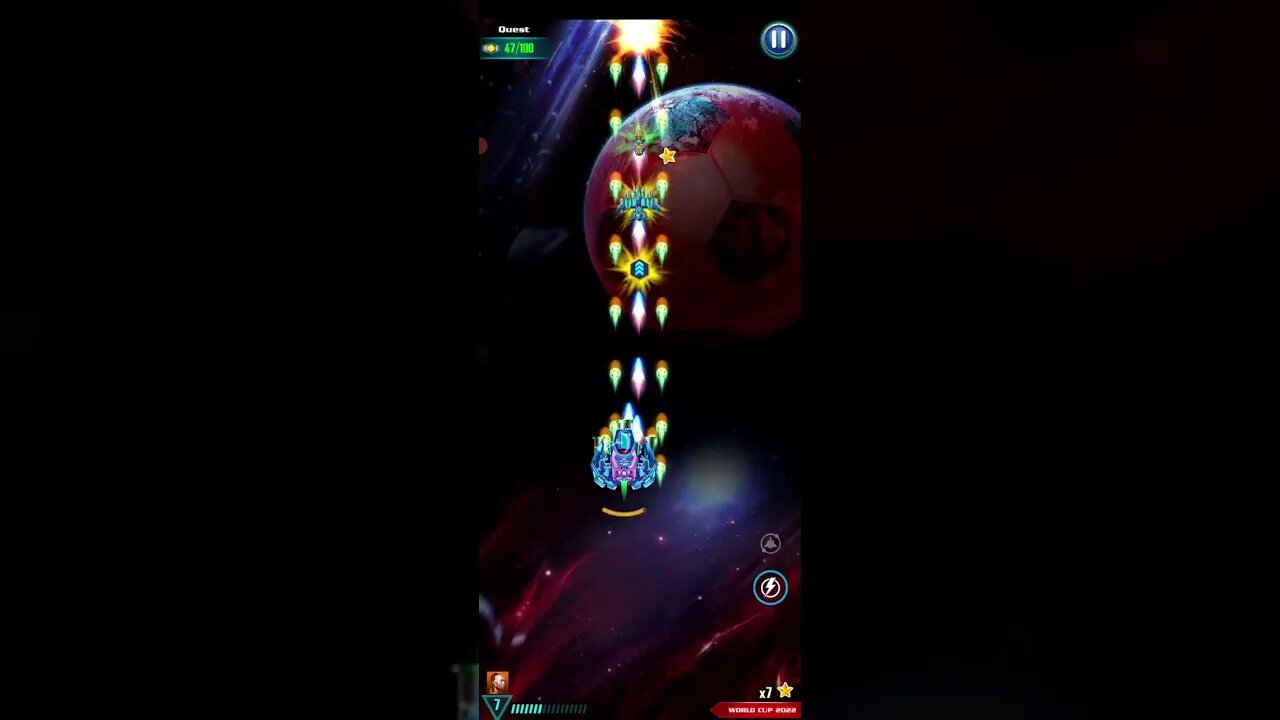 GALAXY Attack Alien Shooter - FIFA WORLD CUP Qatar 2022 EVENT - Level 2 of 20