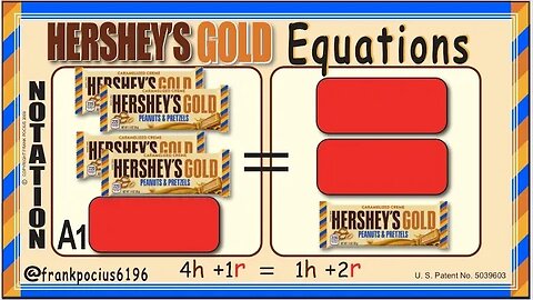 A_NOTATION_HERSHEY'S GOLD 4h+1r=1h+2r _ SOLVING BASIC EQUATIONS _ SOLVING BASIC WORD PROBLEMS