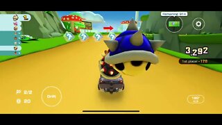 Mario Kart Tour - Wii Mushroom Gorge R Gameplay