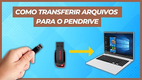 COMO TRANSFERIR ARQUIVOS PARA O PENDRIVE (MÚSICAS, JOGOS, DOCUMENTOS)