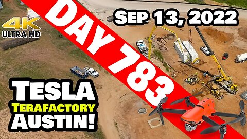 GIGA TEXAS GETS READY FOR MEGAPACKS! - Tesla Gigafactory Austin 4K Day 783 - 9/13/22 - Tesla Texas