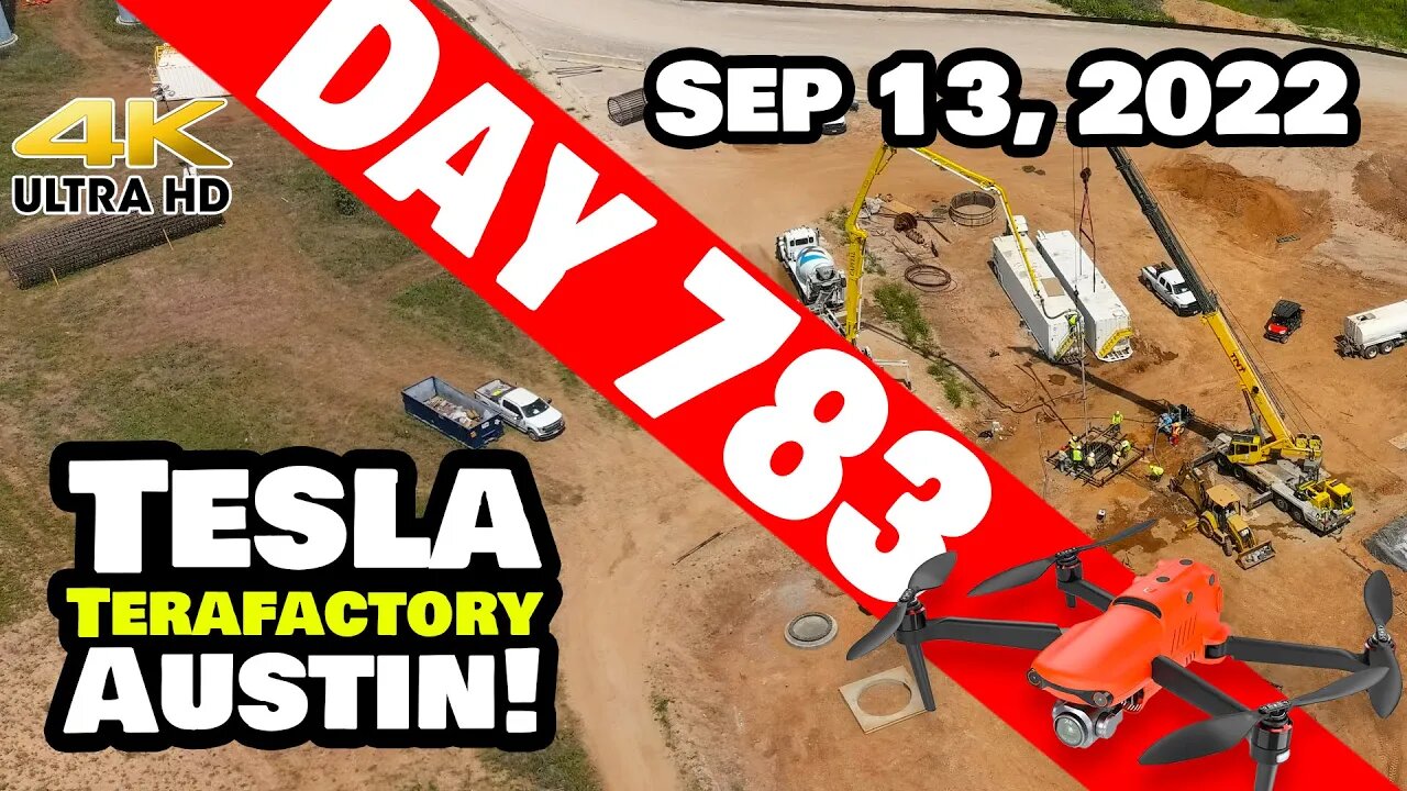 GIGA TEXAS GETS READY FOR MEGAPACKS! - Tesla Gigafactory Austin 4K Day 783 - 9/13/22 - Tesla Texas