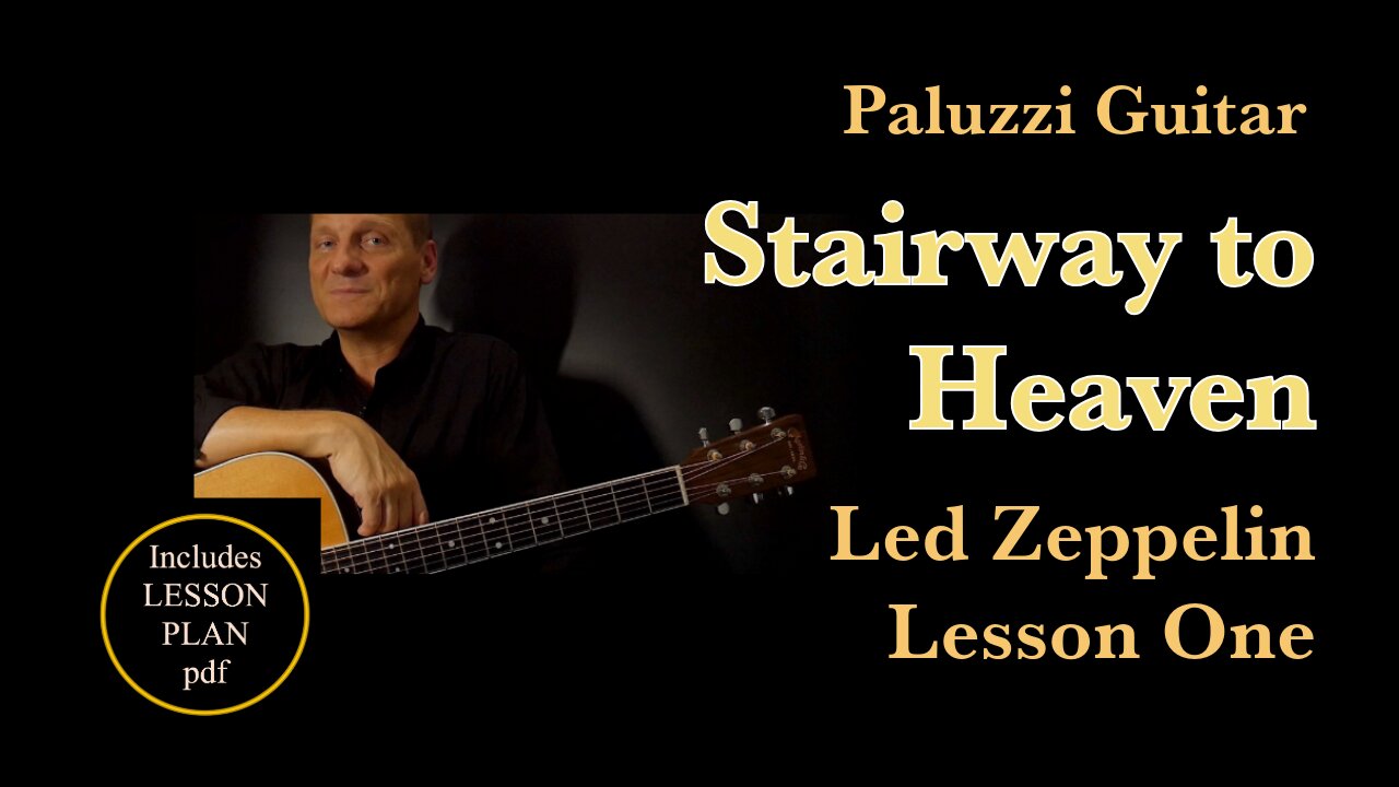Led Zeppelin Stairway to Heaven Guitar Lesson [Part 1 - Fingerpick]