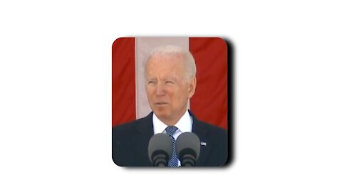Biden plagiarizes Memorial Day speech * May 31, 2021