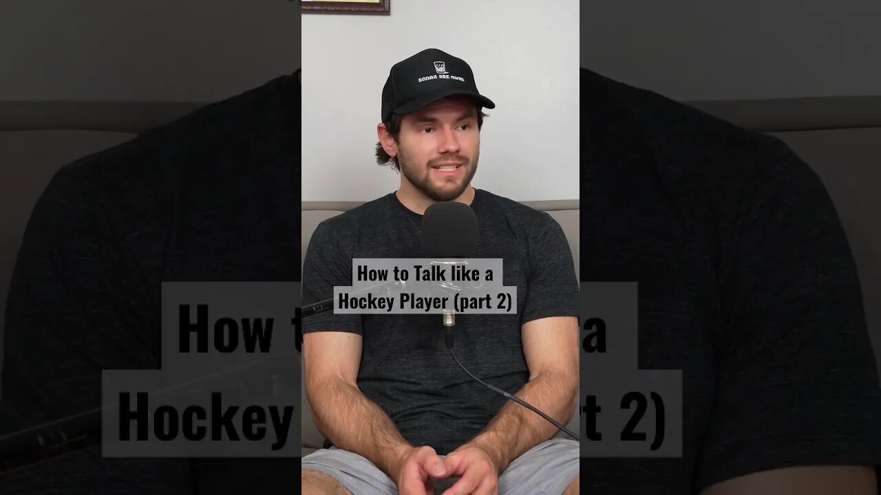 How to Talk Like a Hockey Player #shorts