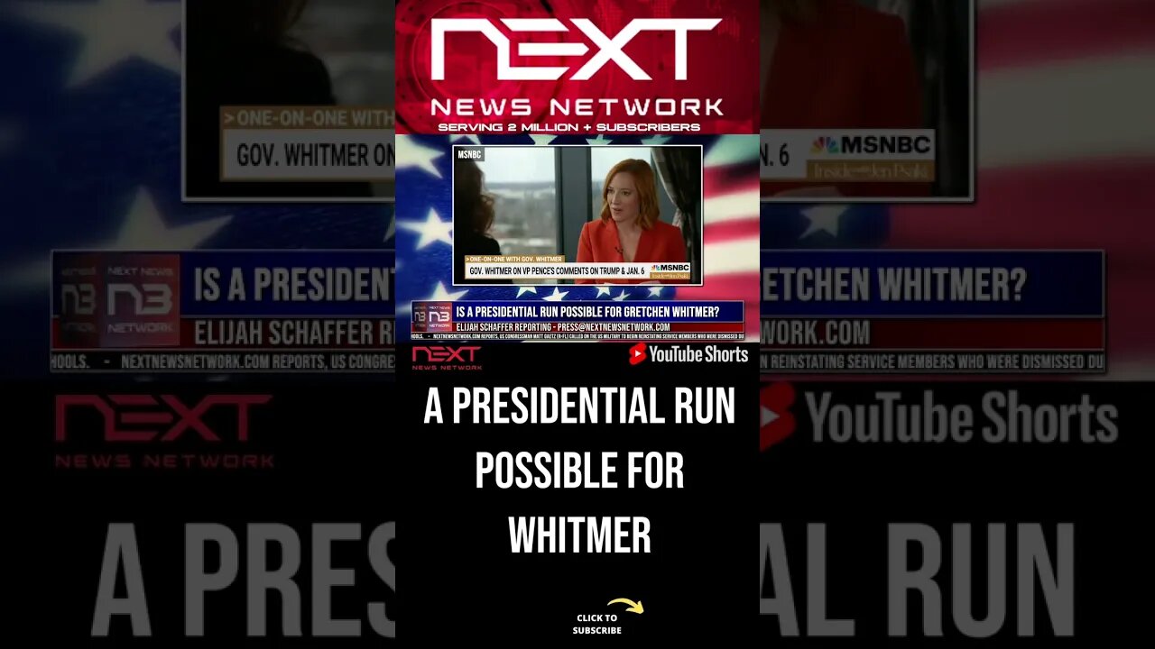 Is a Presidential Run Possible for Gretchen Whitmer? #shorts