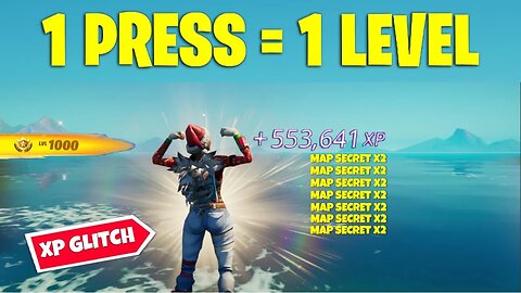 INSANE EASY Fortnite AFK XP GLITCH 50k A MINUTE *NOT PATCHED*