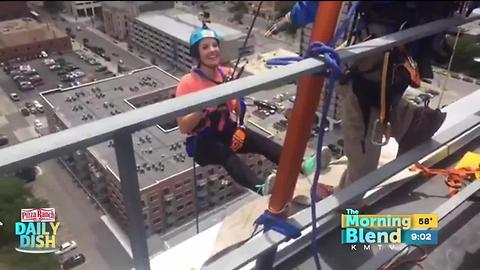 Kelly goes Over the Edge!
