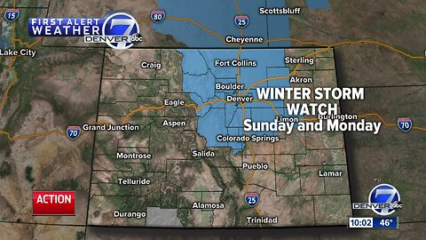 What to expect as another round of snow and cold heads to Colorado for Sunday, early next week