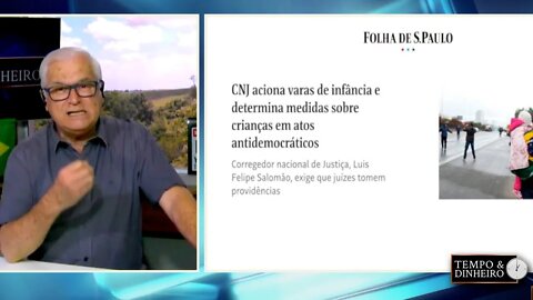 CNJ aciona vara de infância contra crianças em manifestações. Veja e tire as conclusões