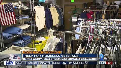 Help For Homeless Veterans Education and Training Opportunities