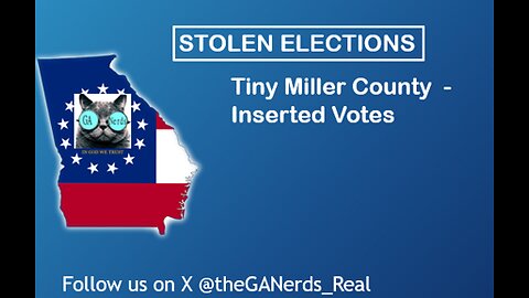 Tiny Miller County is not immune from inserted votes