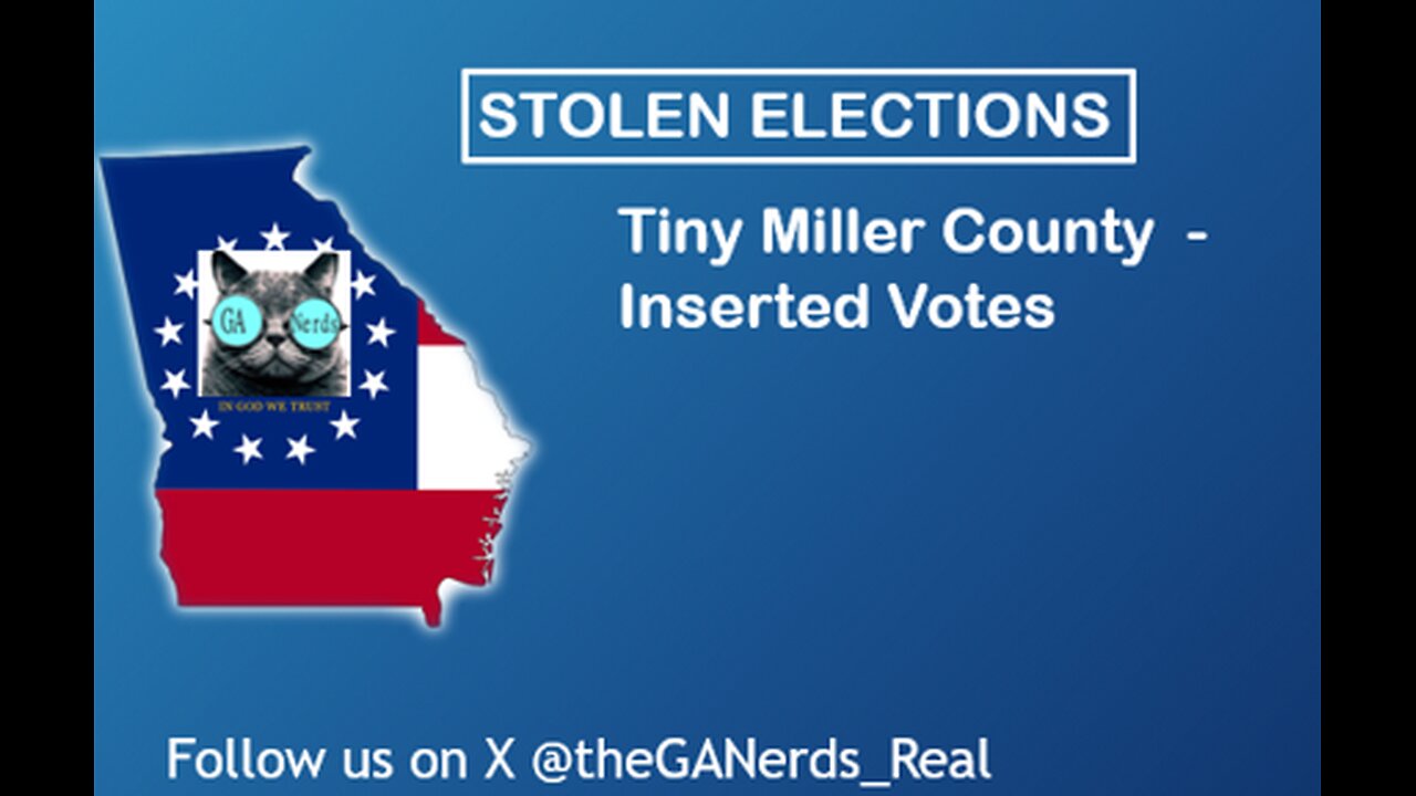 Tiny Miller County is not immune from inserted votes