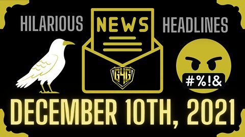 12.10.2021 | Hilarious Headlines: What does the crow say? #FunnyNews
