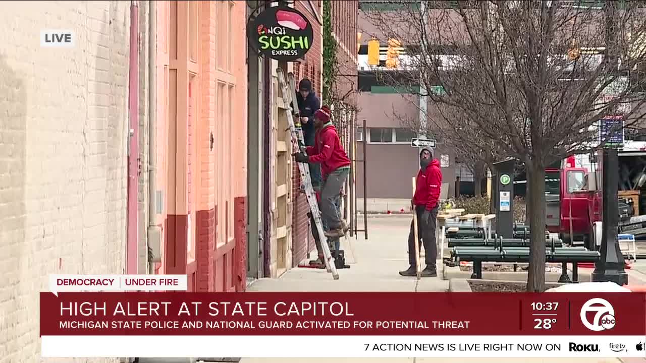 Gearing Up for Protests in Lansing