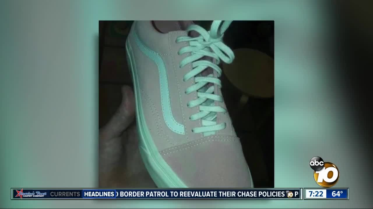 Shoe color perception tells you if you're left/right brained?