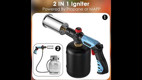 🔥 Master the Art of Culinary Excellence with Our POWERFUL Kitchen Cooking Torch! 🔥