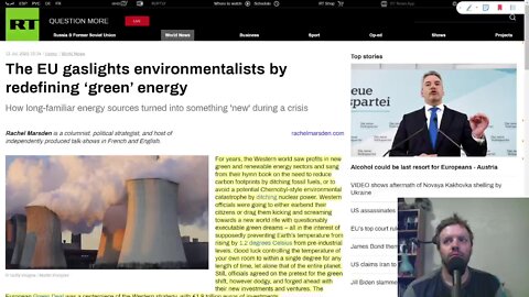The EU gaslights environmentalists by redefining ‘green’ energy