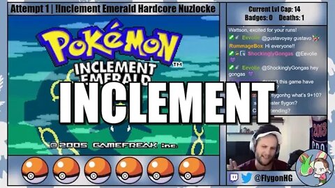 1 ==== Pokémon Inclement Emerald Hardcore Nuzlocke ROM Hack