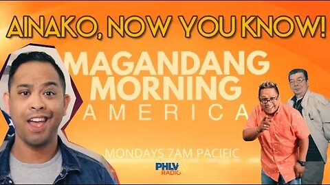 The Origin Story of My Channel URL "Ainako1010" on PHLV MAGANDANG MORNING AMERICA | EP 231