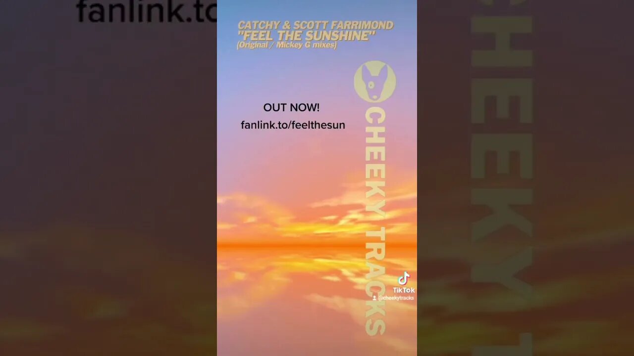 🎵 OUT NOW: Catchy & Scott Farrimond - Feel The Sunshine 🎵 #Bounce #HardDance #CheekyTracks