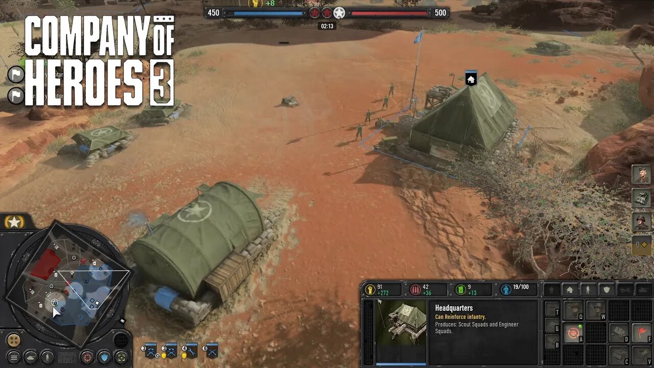 COMPANY OF HEROES 3 - Official Multiplayer Beta Gameplay - 1