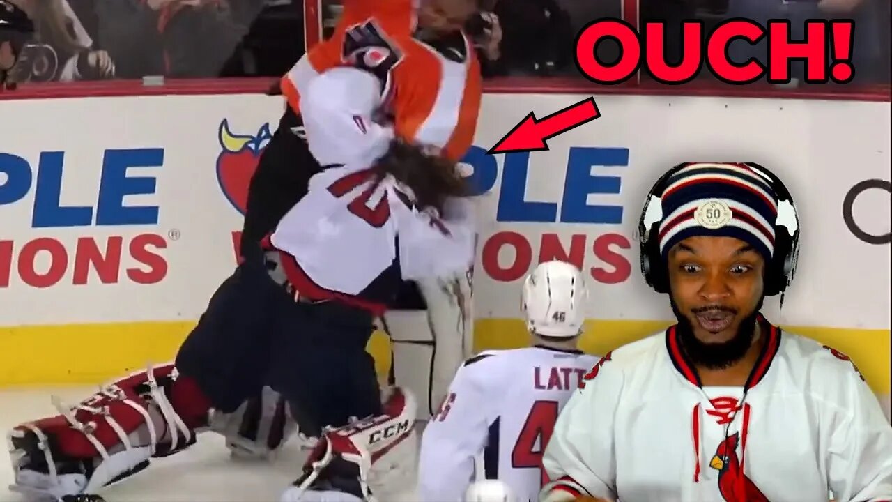 WTF! 😱 Top 10 NHL Fights of All Time REACTION