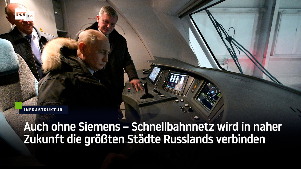 Auch ohne Siemens – Schnellbahnnetz wird in naher Zukunft die größten Städte Russlands verbinden