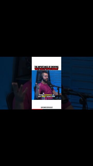 You Need To Know THIS About Yourself