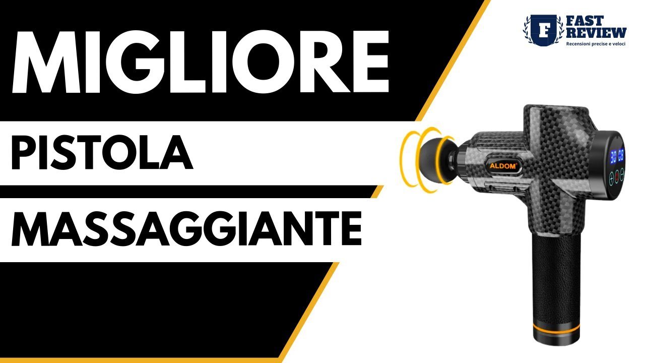 PISTOLA MASSAGGIATRICE FASCITE PLANTARE - Migliore Pistola Massaggiante (2021)