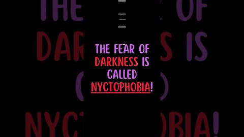 😱Interesting Facts! 👀 #shorts #shortsfact #facts #generalfact #interestingfacts #nyctophobia