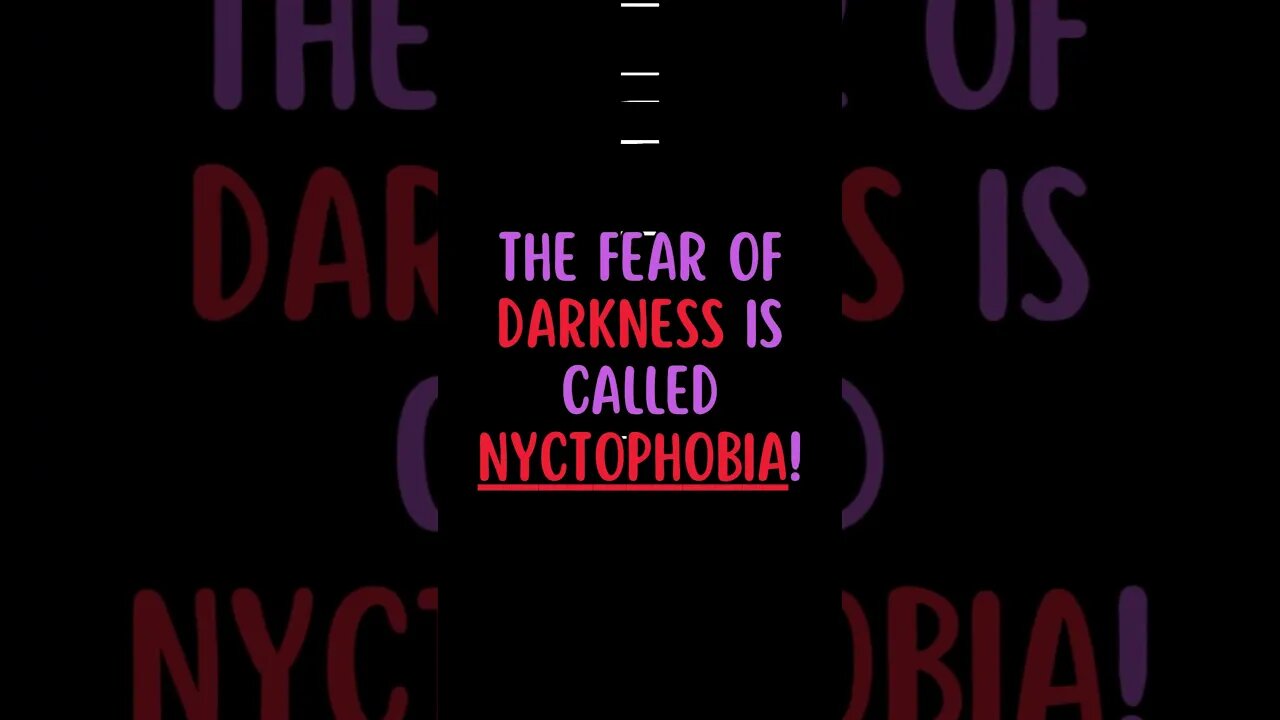 😱Interesting Facts! 👀 #shorts #shortsfact #facts #generalfact #interestingfacts #nyctophobia