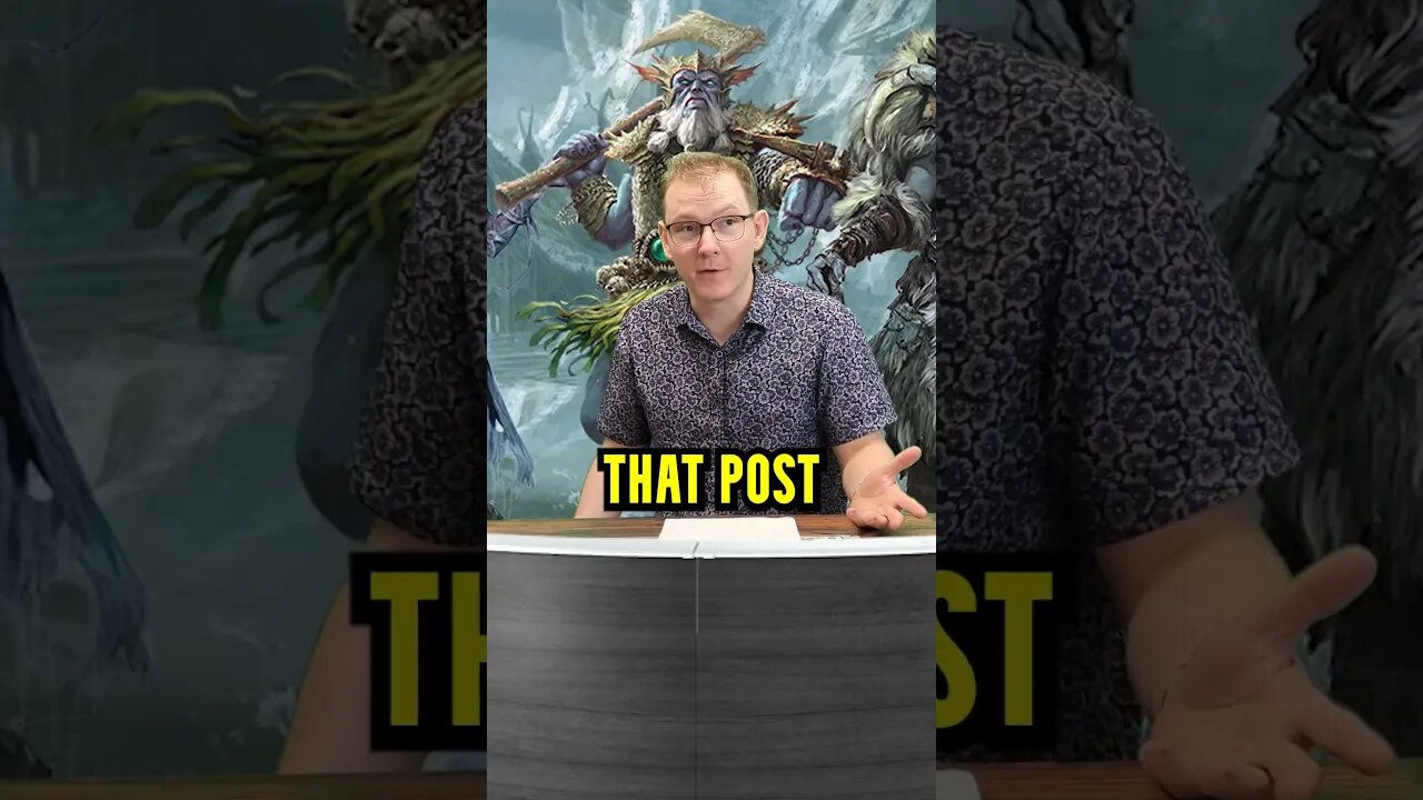 Wizards of the coast using AI is ridiculous... #nerdnews #comedy #funny