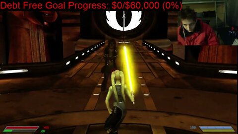 General Grievous VS Chewbacca In A Battle With Live Commentary In Star Wars Jedi Knight Jedi Academy