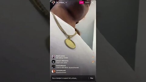 ELI IG LIVE: Eli_unique_ Live With Other Gurl That’s Not Yanni Monett (25/02/23)