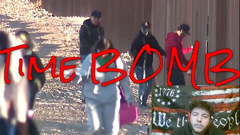 SMUGGLERS cut WALL, Masses of ILLEGALS flood through