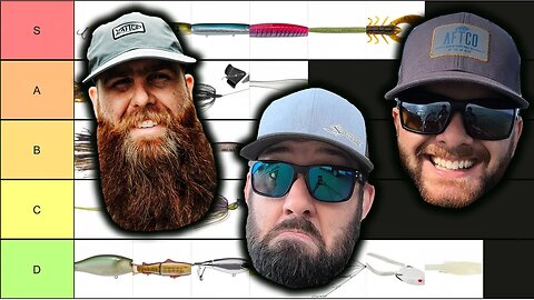 Tier Listing Fall Fishing Baits?!? w/ @brnowak_fishing and @DEBOSFishing