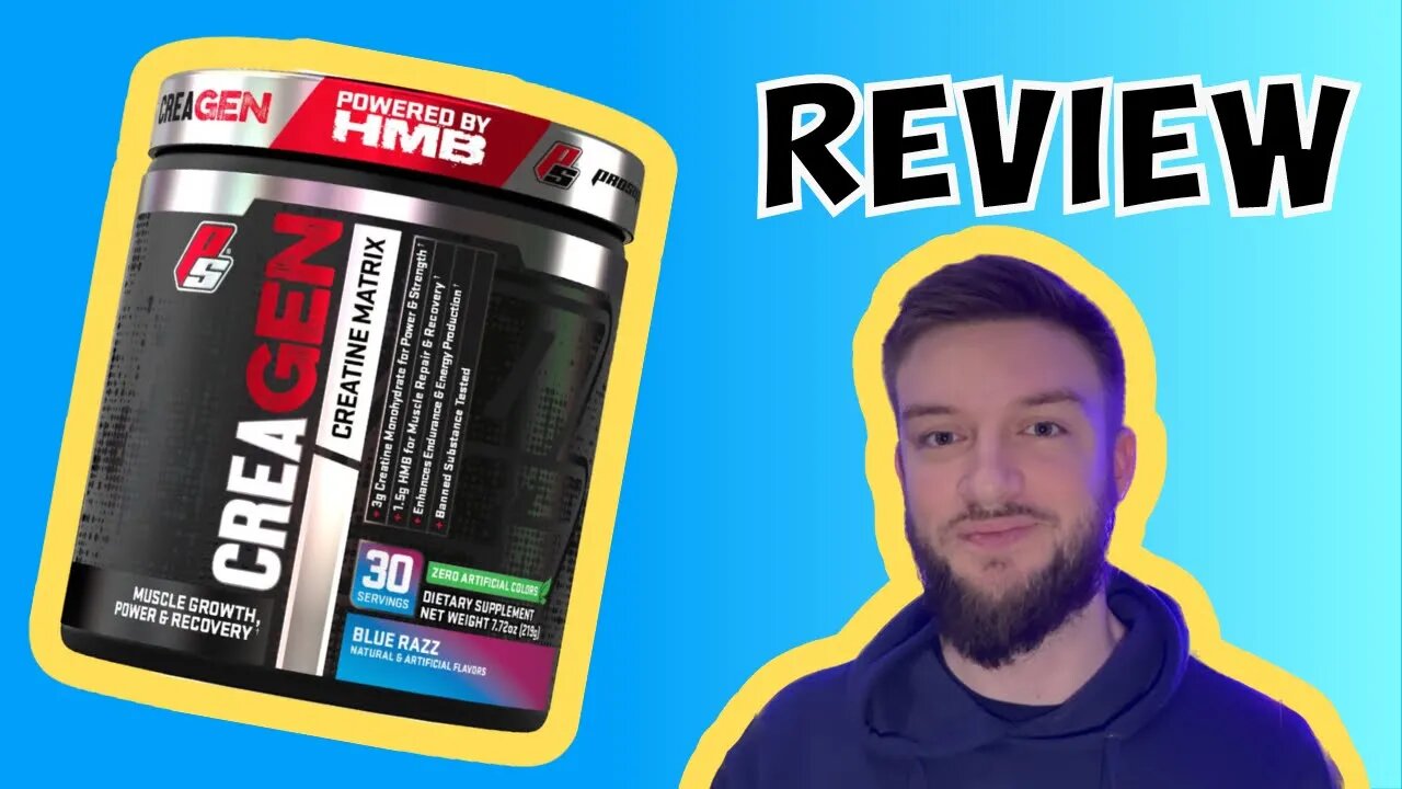 Pro Supps CreaGen Creatine Supplement review