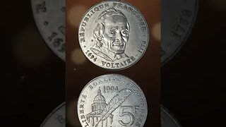 France 5 Francs 1994. #shorts #viral #coinnotesz