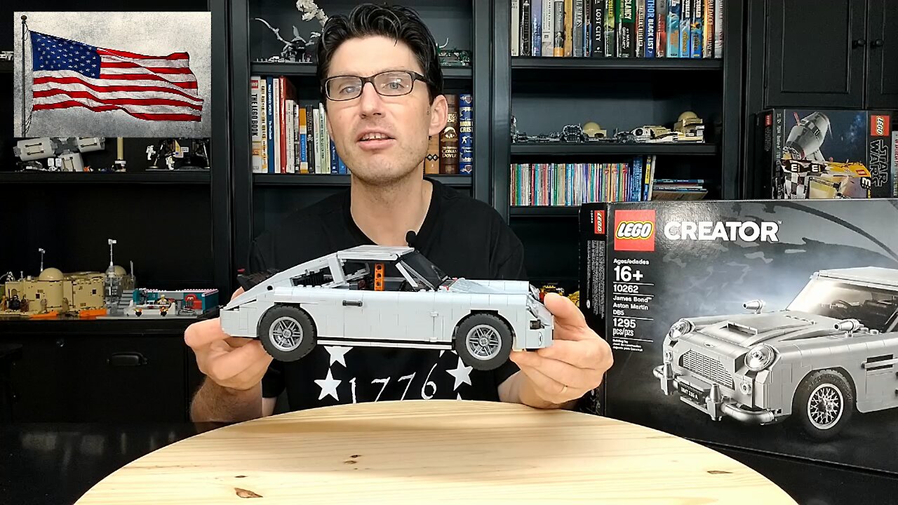 Lego set 10262 MOC Porsche 911 Overview!! - Creator Expert, 14 Wide, Sports Car, Aston Martin DB5