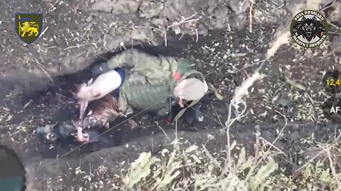 When a Russian fascist puts his feet on Ukrainian land, for some reason they come off his body