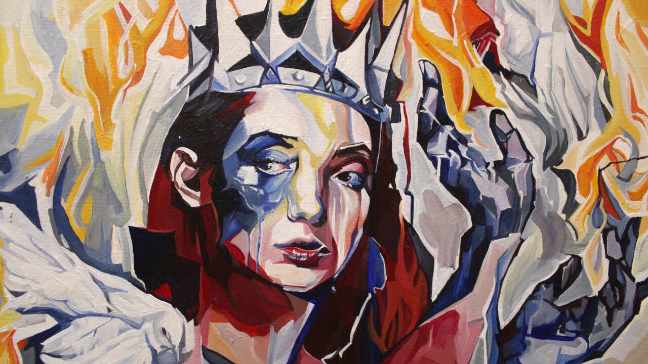 Painting Timelapse - Olga of Kyiv