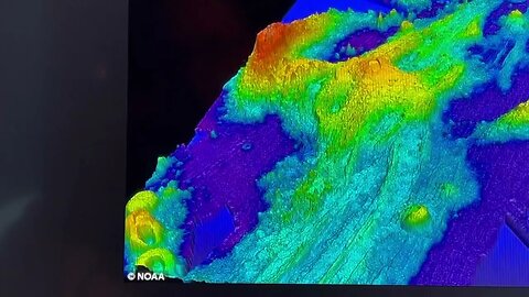 Axial Seamount Buoy in Motion Mar 7, 2023