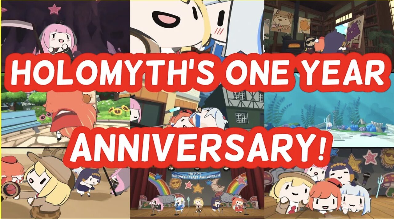 The BEST Moments From HoloMyth's 1st 𝘼𝙣𝙣𝙞𝙫𝙚𝙧𝙨𝙖𝙧𝙮 𝘾𝙤𝙡𝙡𝙖𝙗!