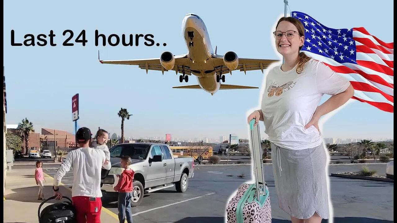 Our last 24 HOURS in the U.S. before we move to the PHILIPPINES