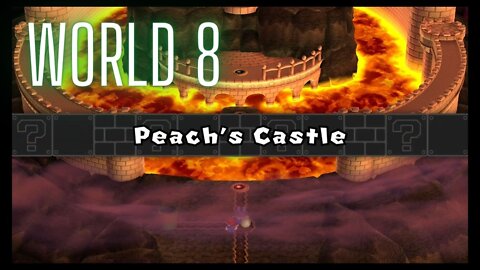 New Super Mario Bros. U Deluxe - World 8 - Defeating Bowser in Peach's Castle