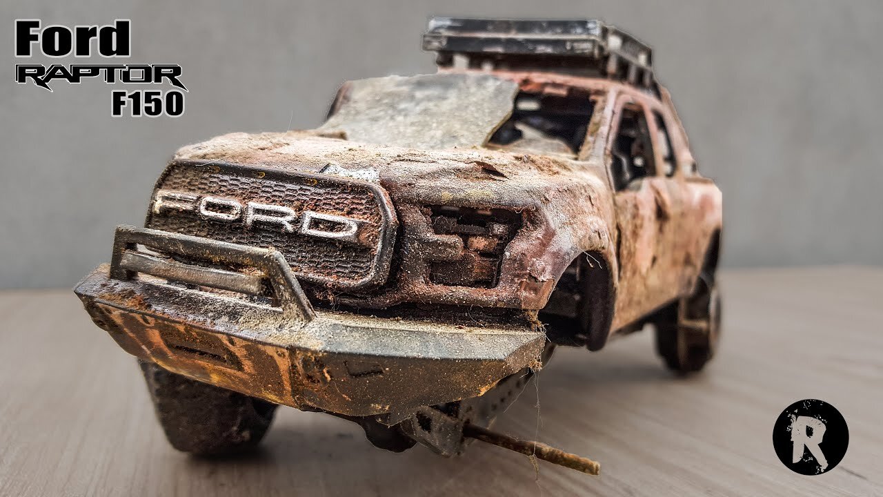 Restoration Pickup Truck Ford Raptor F150 4x4 Abandoned