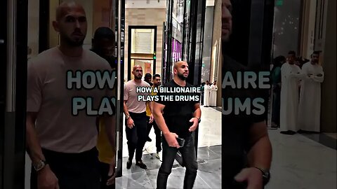 HOW A BILLIONARE PLAYS THE DRUMS
