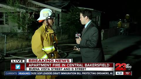 Early morning apartment in Central Bakersfield